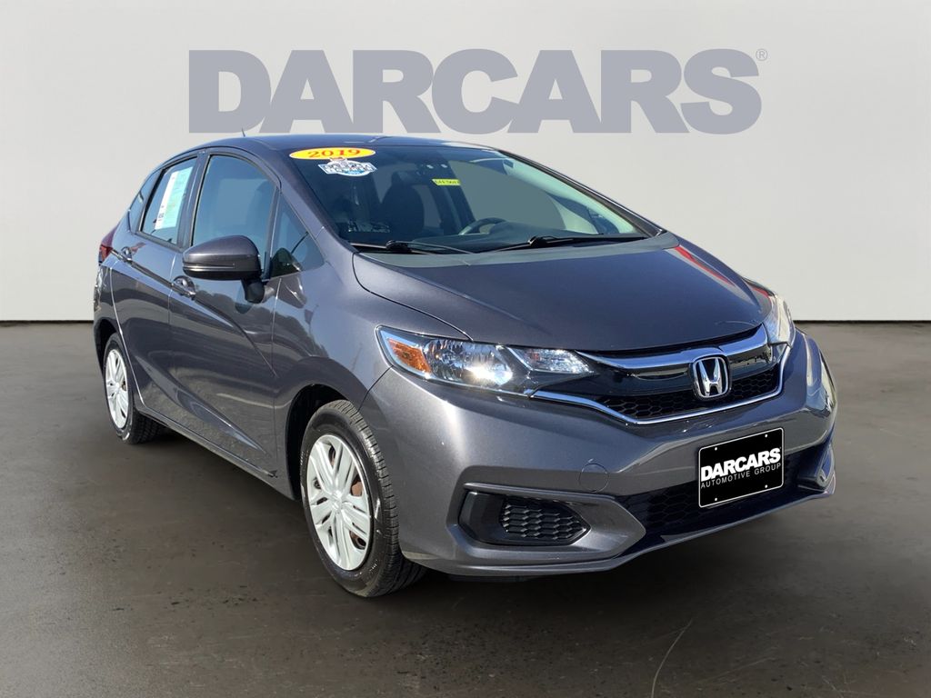 Gray (Modern Steel Metallic) 2019 Honda Fit LX FWD Hatchback Front-Wheel Drive Continuously Variable Transmission
