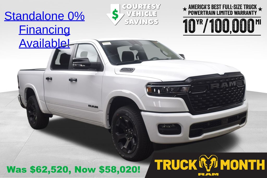 new 2026 Ram 1500 car, priced at $58,020