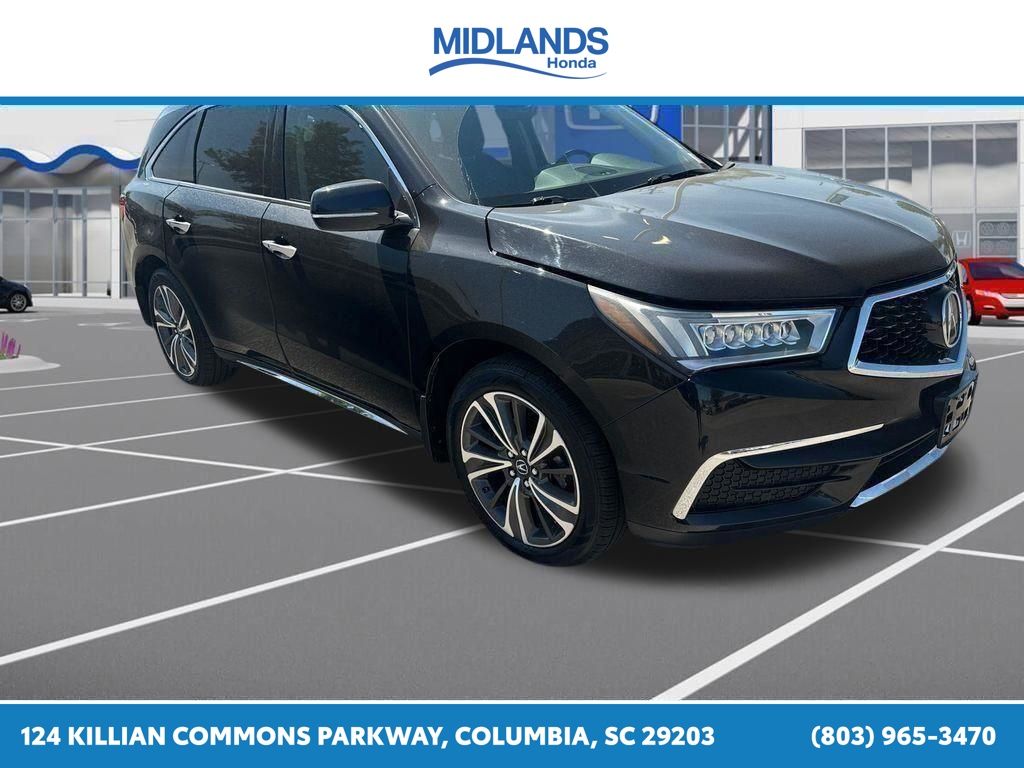 Majestic Black Pearl 2020 Acura MDX SH-AWD with Technology Package SUV / Crossover All-Wheel Drive 9-Speed Automatic