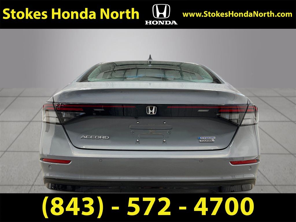2026 Honda Accord Hybrid Touring Gray at Stokes Honda North