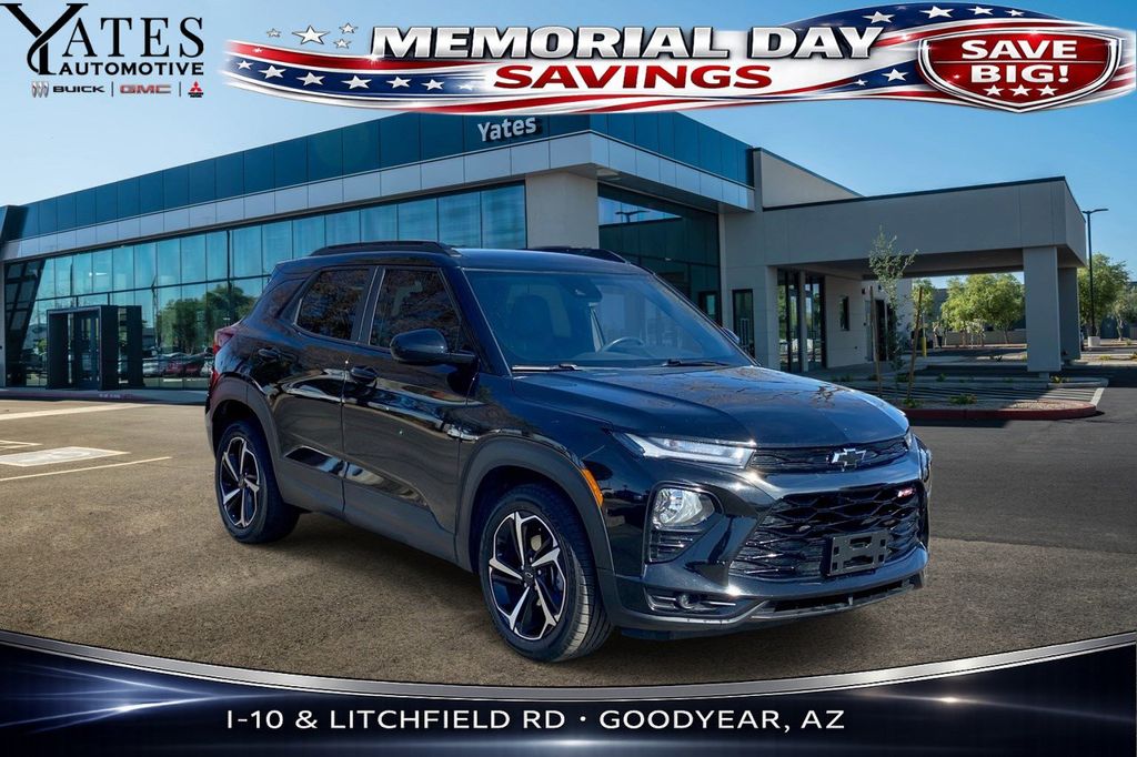 Mosaic Black Metallic 2022 Chevrolet Trailblazer RS FWD SUV / Crossover Front-Wheel Drive Continuously Variable Transmission
