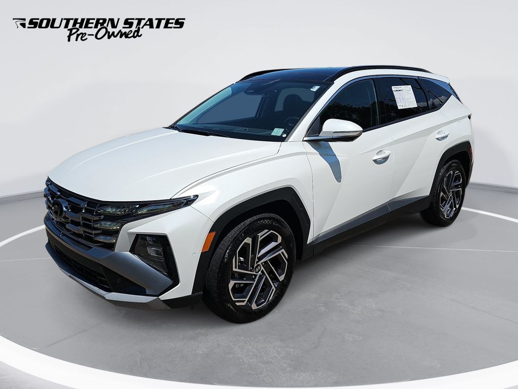 White Pearl 2025 Hyundai Tucson SUV / Crossover Front-Wheel Drive 8-Speed Automatic