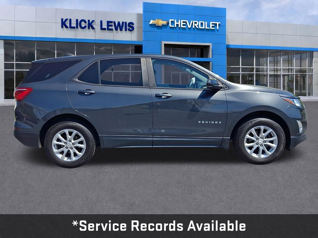 2021 Chevrolet Equinox LS Gray at Klick Lewis Buick Chevrolet