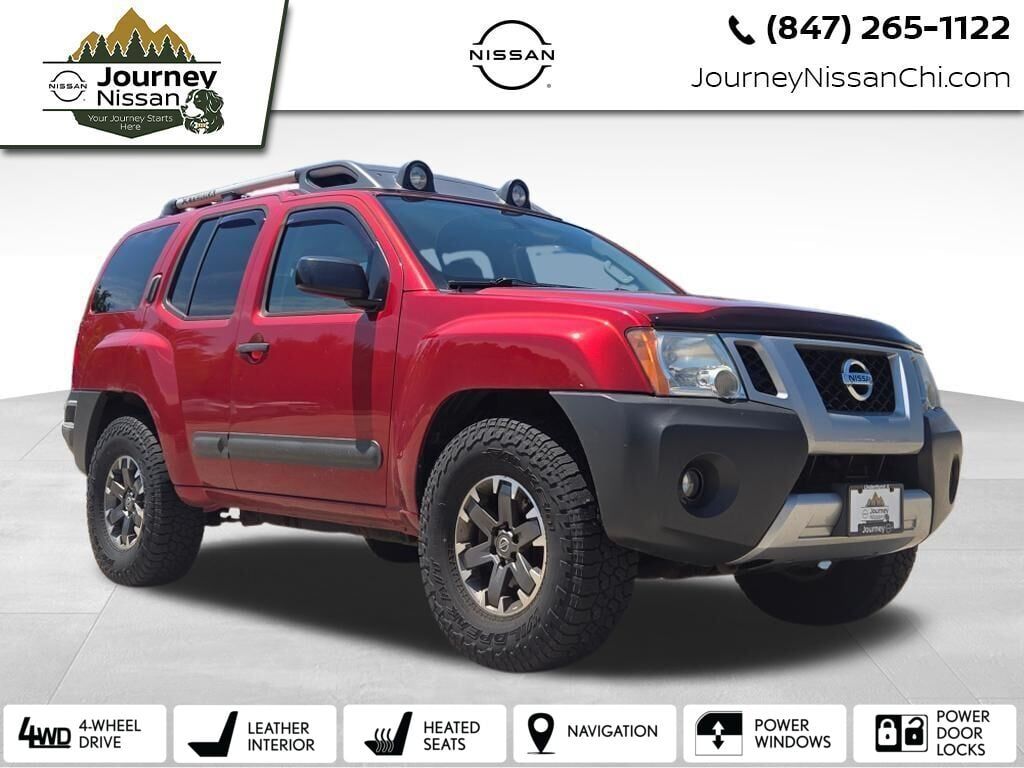 Lava Red 2014 Nissan Xterra SUV / Crossover 5-Speed Automatic