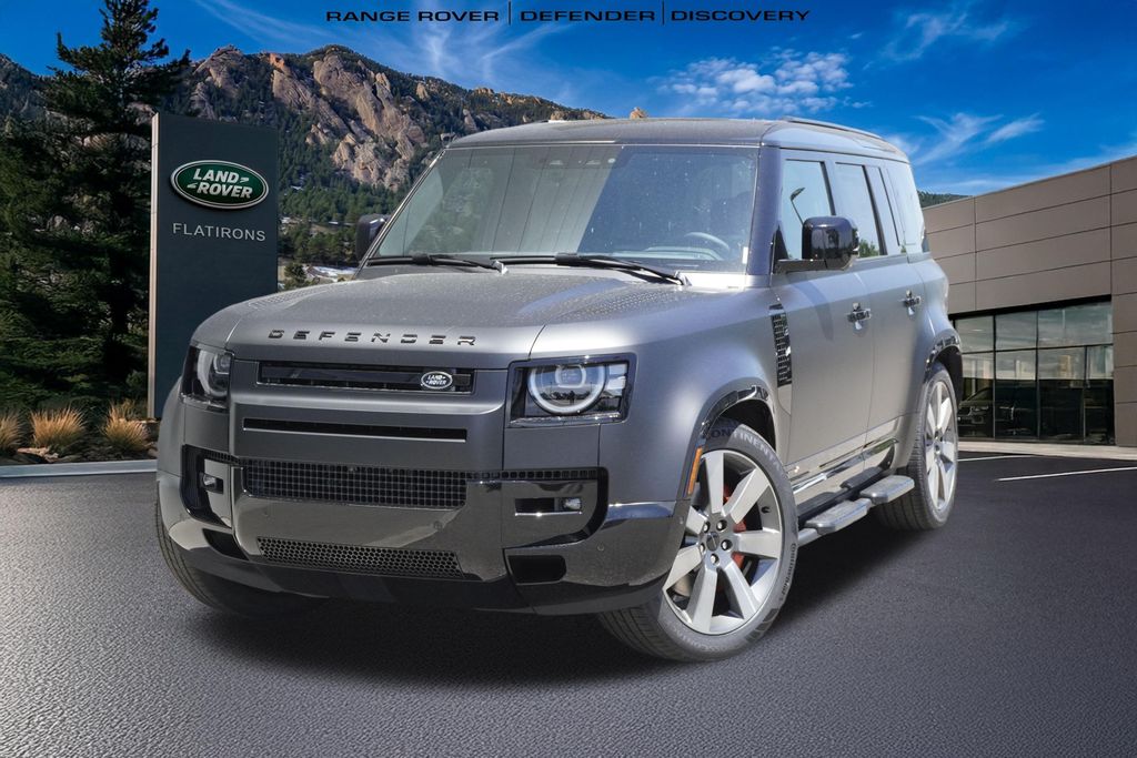 Black 2026 Land Rover Defender SUV / Crossover All-Wheel Drive 8-Speed Automatic