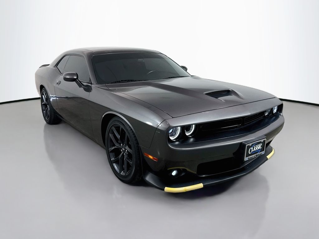 Gray (Granite Crystal Metallic Clearcoat) 2021 Dodge Challenger Coupe Rear-Wheel Drive 8-Speed Automatic