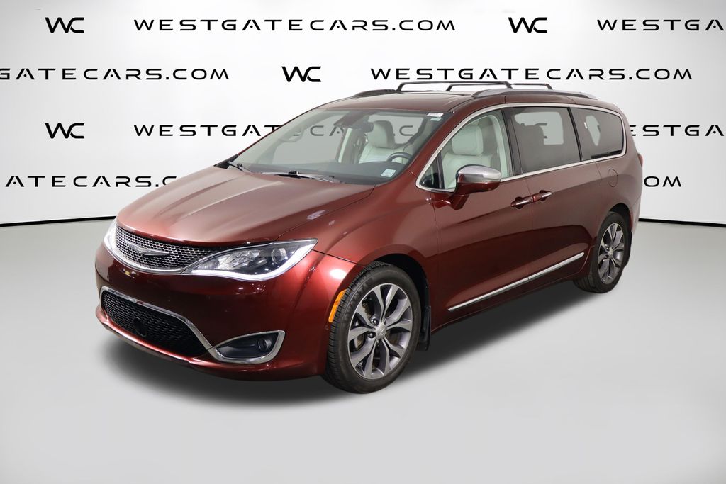 Velvet Red Pearlcoat 2017 Chrysler Pacifica Minivan Front-Wheel Drive 9-Speed Automatic
