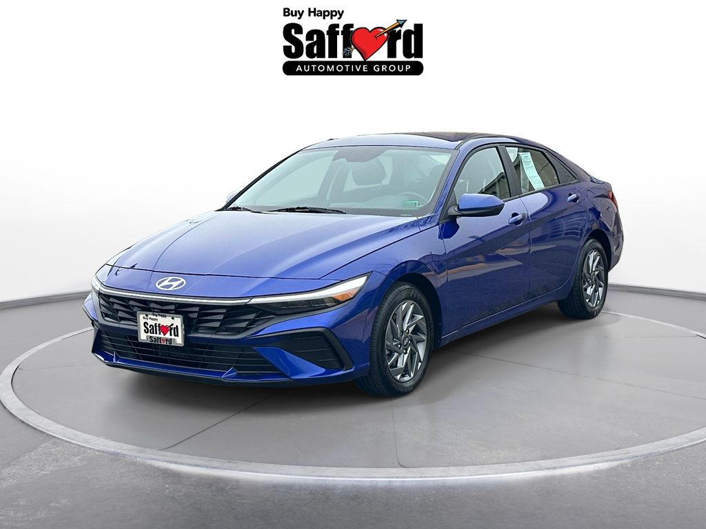 2024 Hyundai Elantra Hybrid Blue
