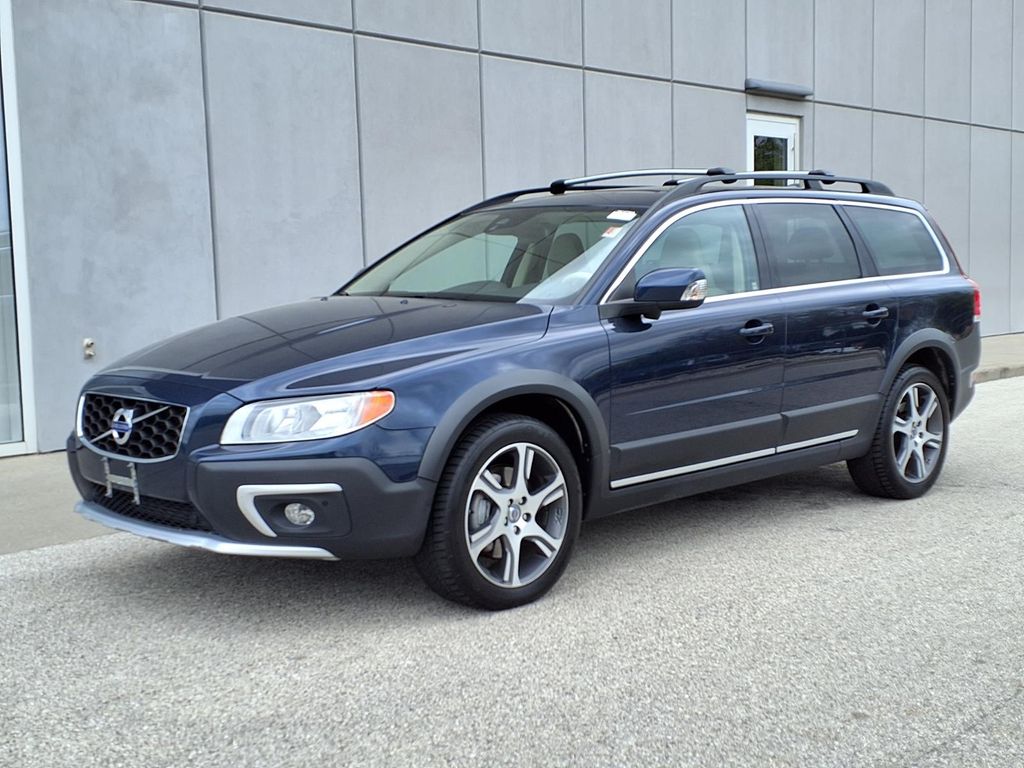Caspian Blue Metallic 2015 Volvo XC70 T6 Premier Plus AWD Wagon All-Wheel Drive 6-Speed Automatic