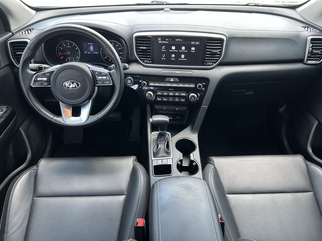 2021 Kia Sportage EX White at DeMontrond Automotive Group