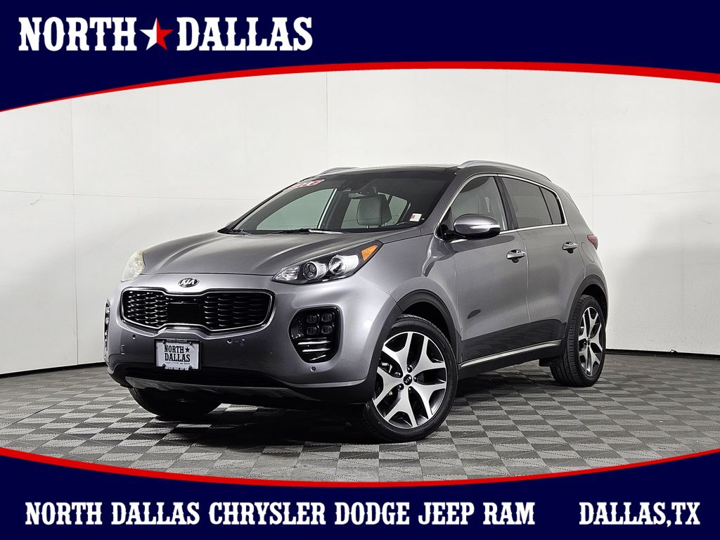 Mineral Silver 2017 Kia Sportage SX Turbo AWD SUV / Crossover All-Wheel Drive 6-Speed Automatic