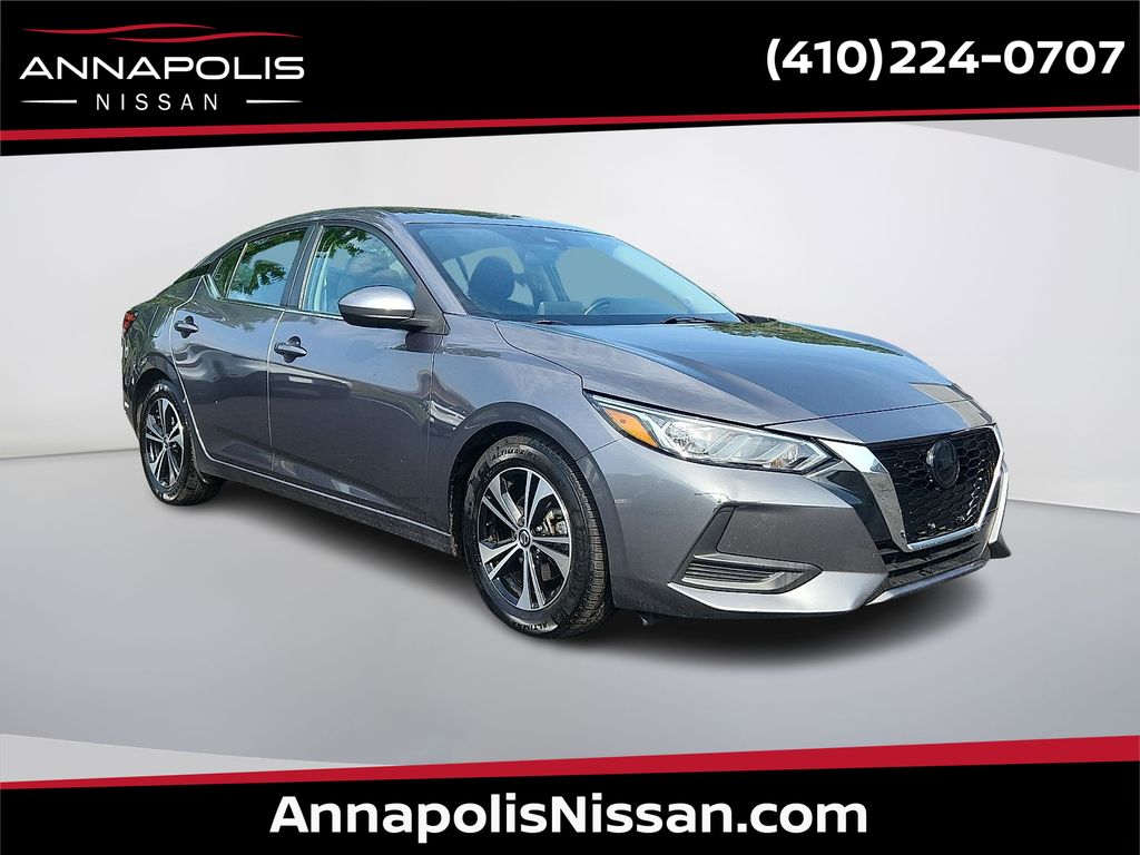 Gray (Gun Metallic) 2023 Nissan Sentra Sedan Front-Wheel Drive Continuously Variable Transmission