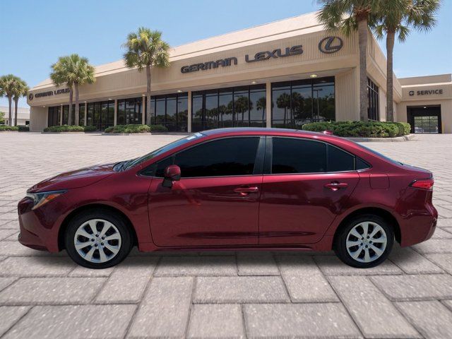 Used 2023 Red Toyota LE image 7