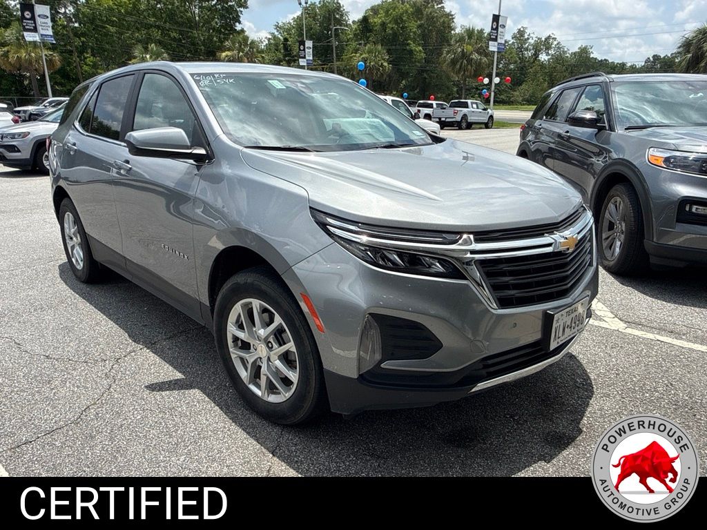 Sterling Gray Metallic 2024 Chevrolet Equinox SUV / Crossover Four-Wheel Drive 6-Speed Automatic Overdrive