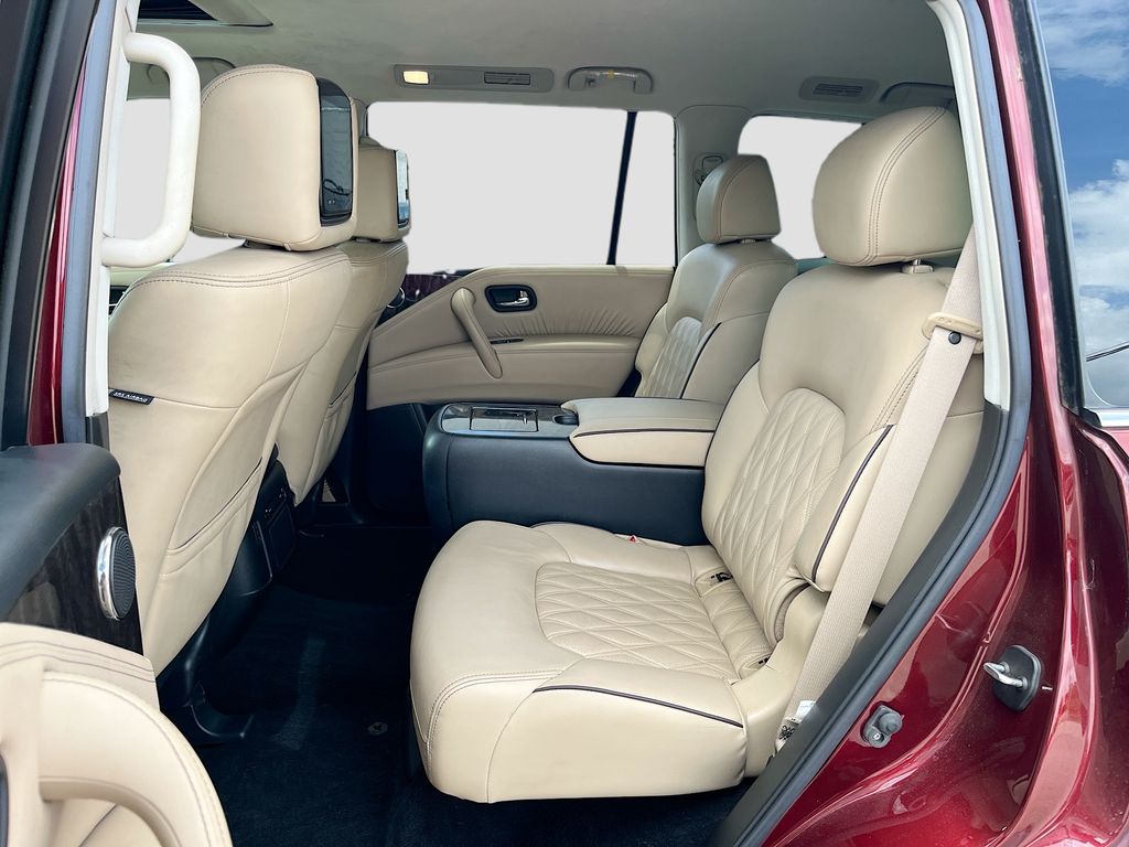 2021 Nissan Armada Platinum Red at Joe Myers Mazda Kia