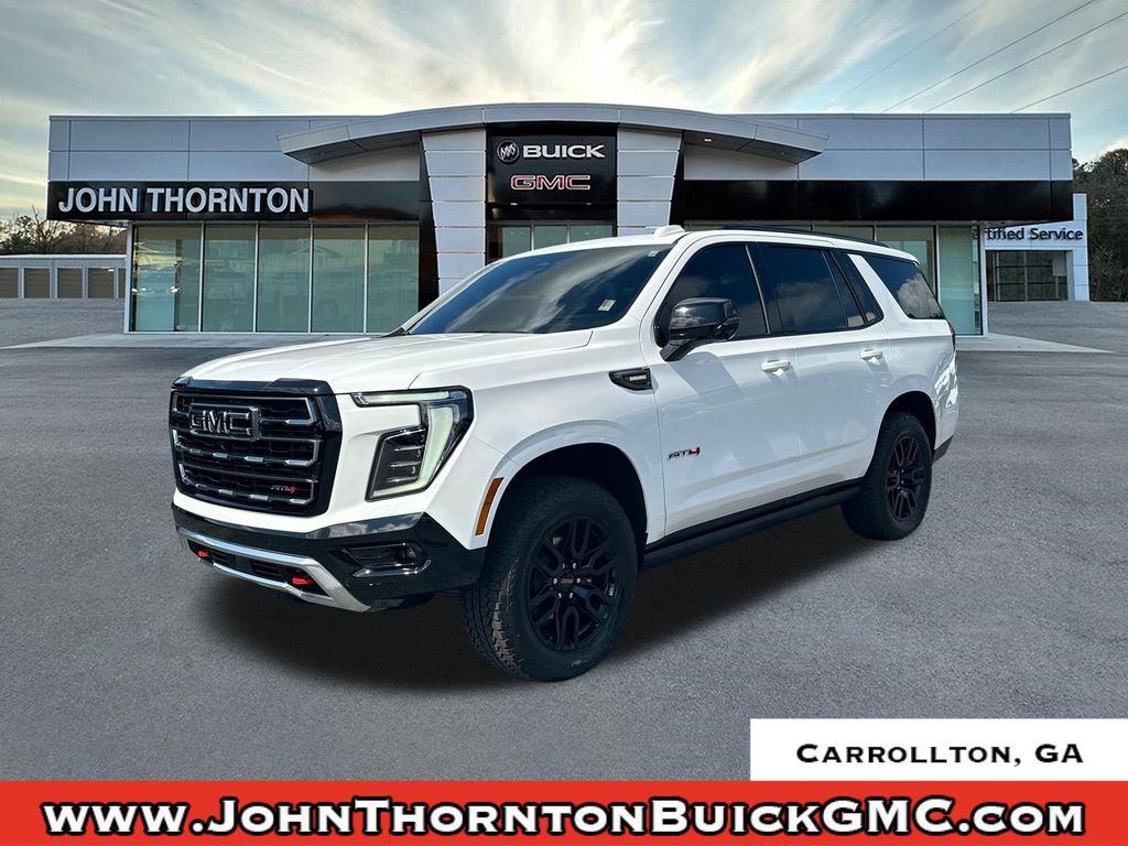 Summit White 2026 GMC Yukon SUV / Crossover Four-Wheel Drive 