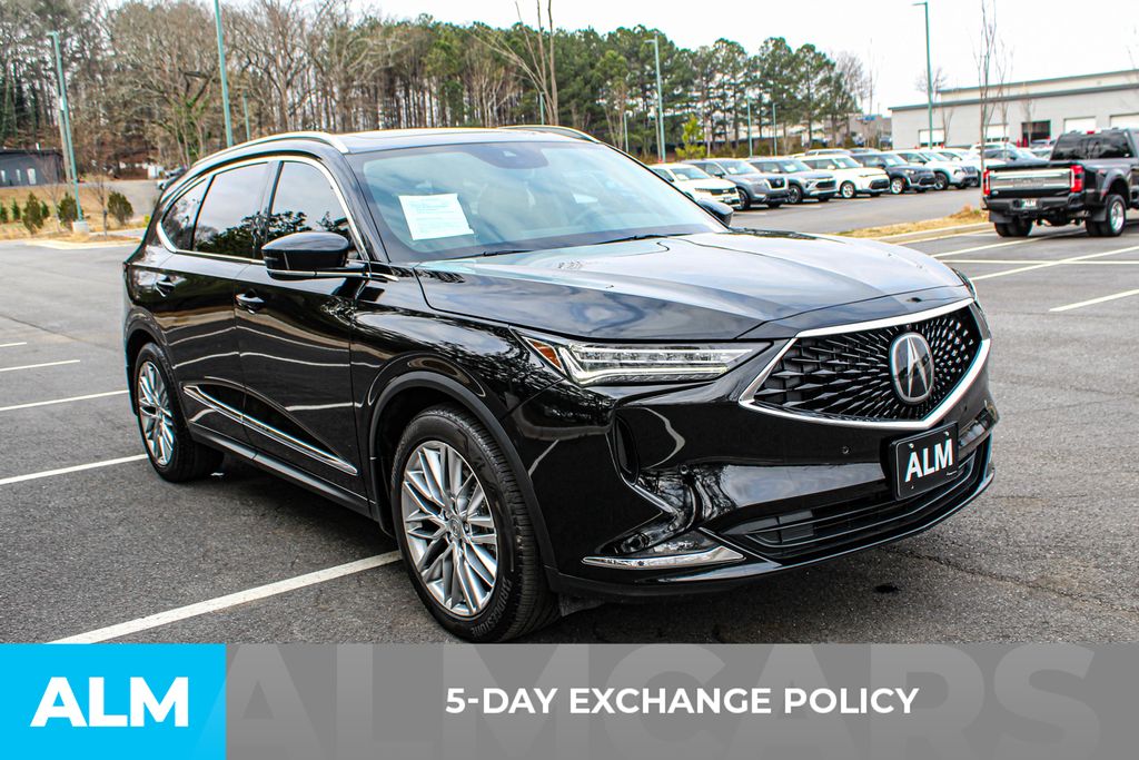 Used 2024 Black Acura Advance image 4