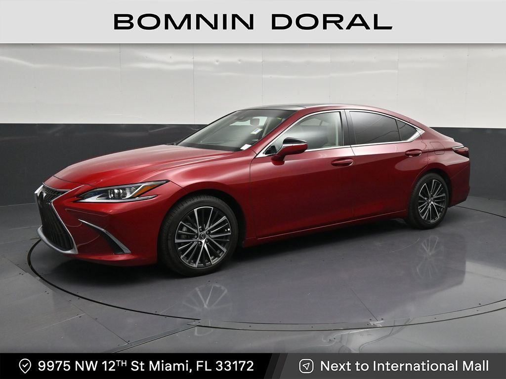 Matador Red Mica 2025 Lexus ES Sedan Front-Wheel Drive 8-Speed Automatic
