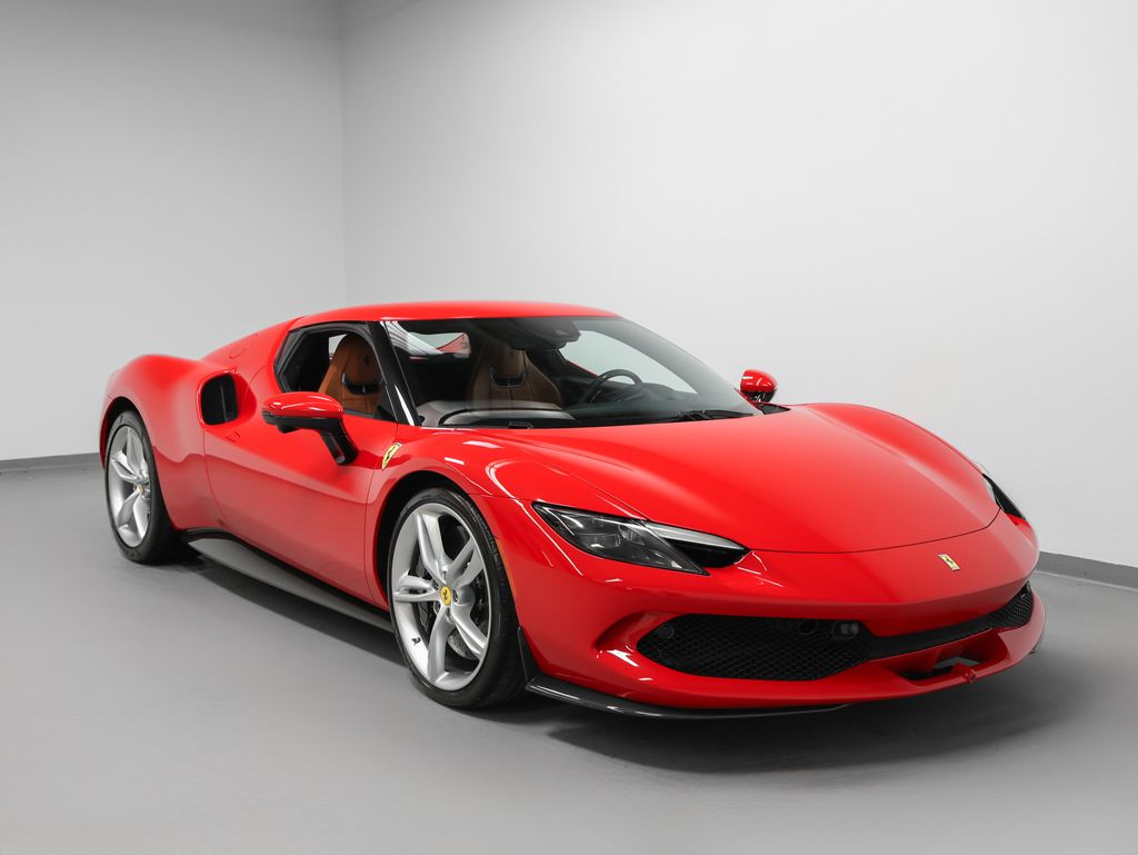 Rosso Corsa 2022 Ferrari 296 GTB Coupe Rear-Wheel Drive 8-Speed Manual