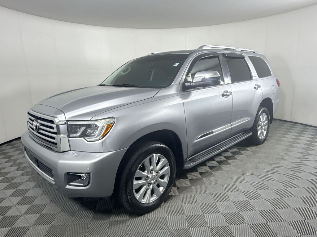 Silver Sky Metallic 2019 Toyota Sequoia SUV / Crossover Four-Wheel Drive 6-Speed Automatic