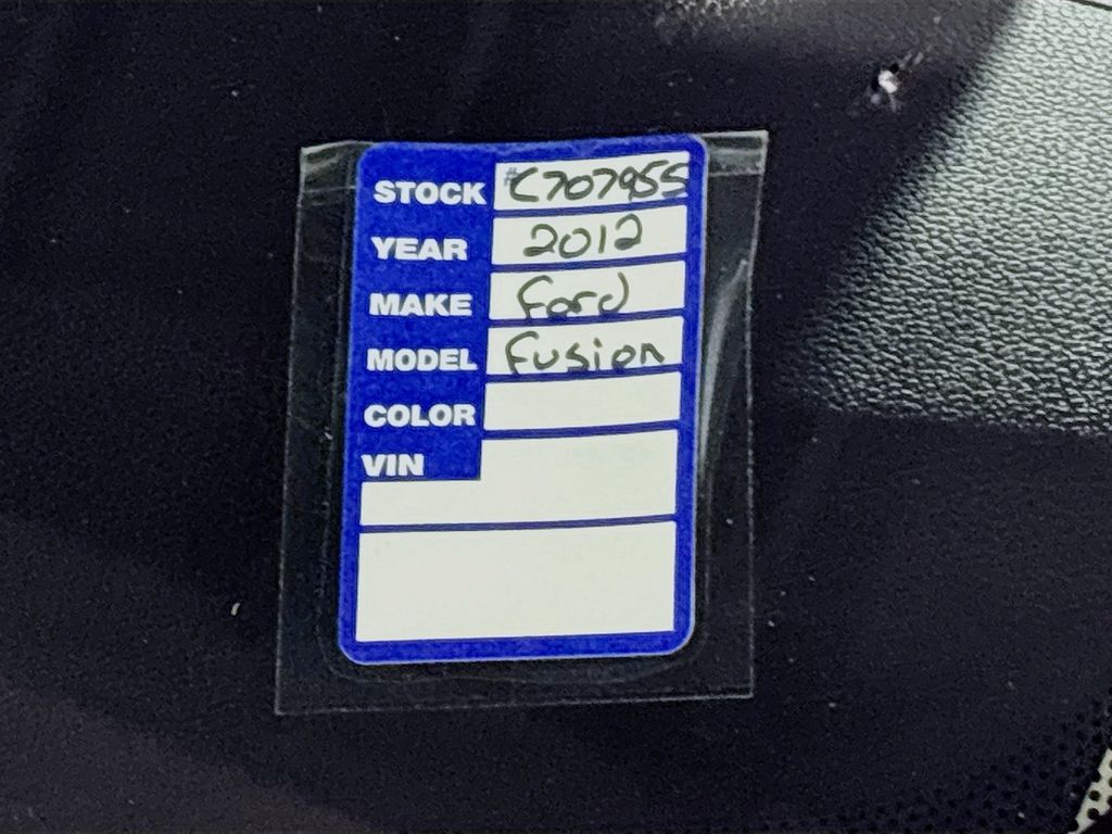 2012 Ford Fusion Sport