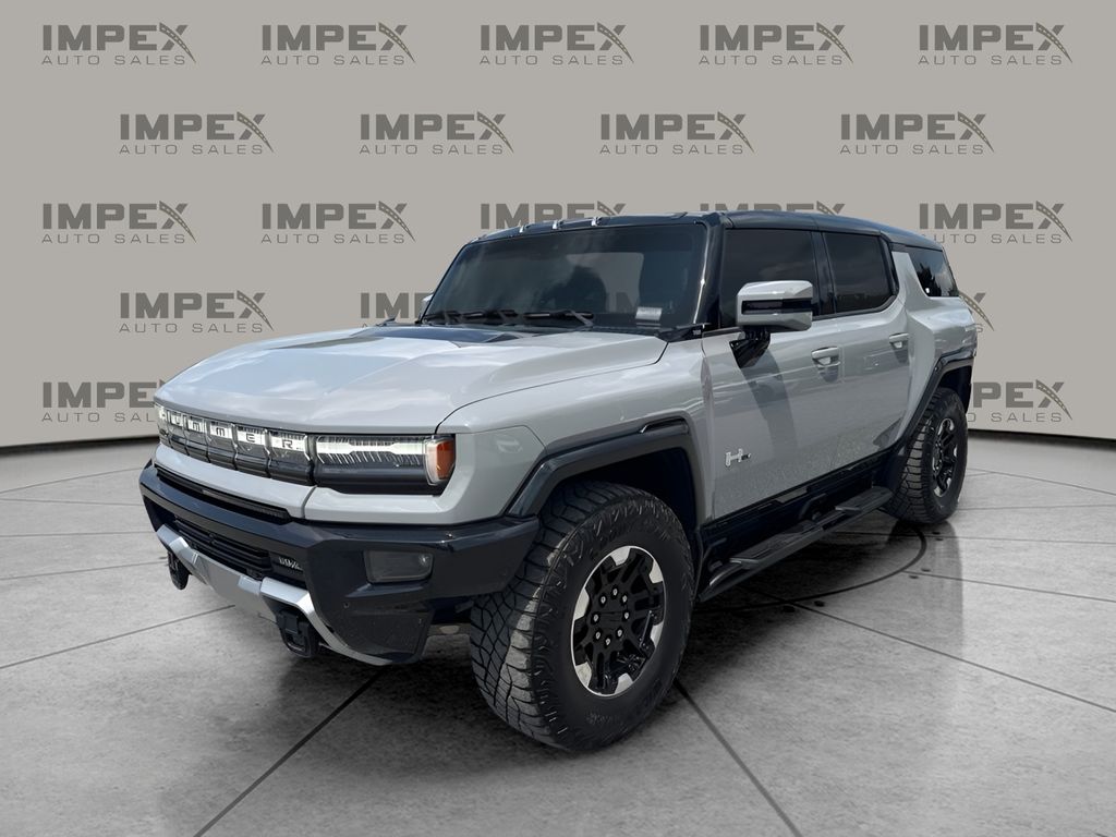 Meteorite Metallic (Gray) 2024 GMC Hummer EV SUV SUV / Crossover All-Wheel Drive 1-Speed Automatic