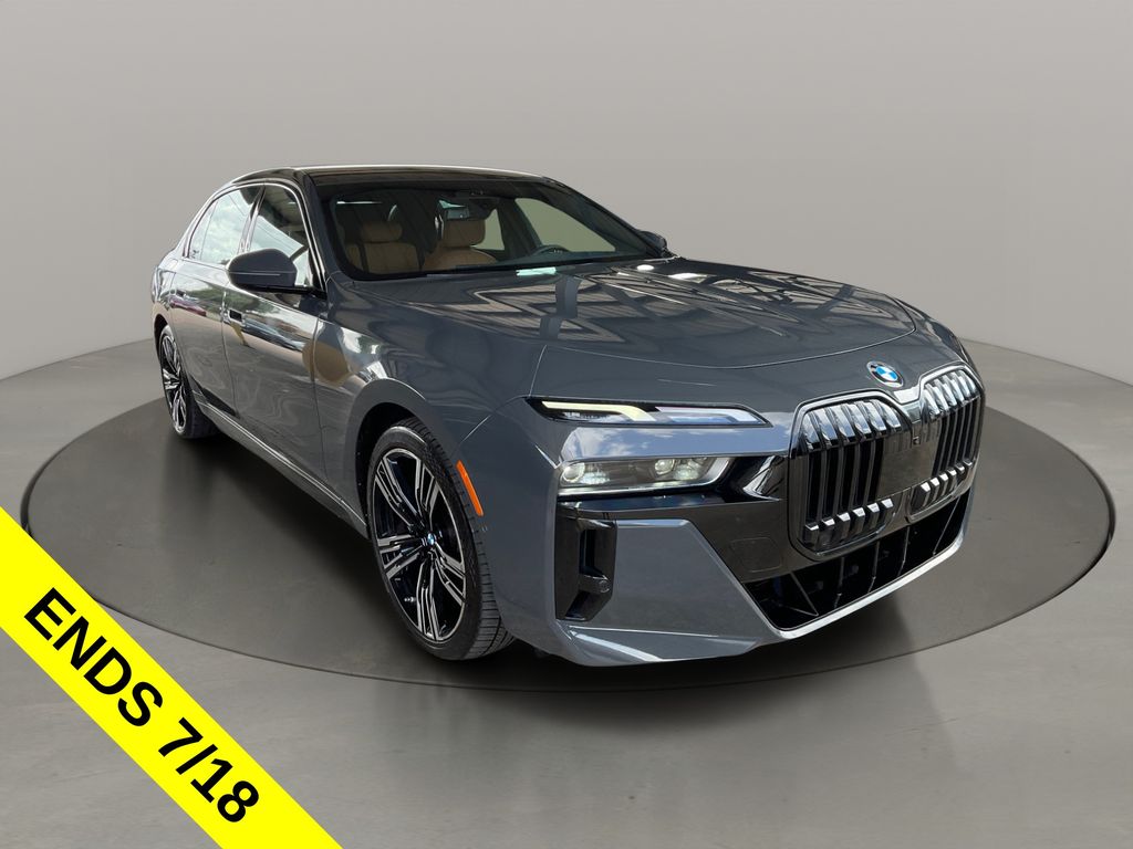 Dravit Gray Metallic 2023 BMW 7 Series Sedan Rear-Wheel Drive 8-Speed Automatic