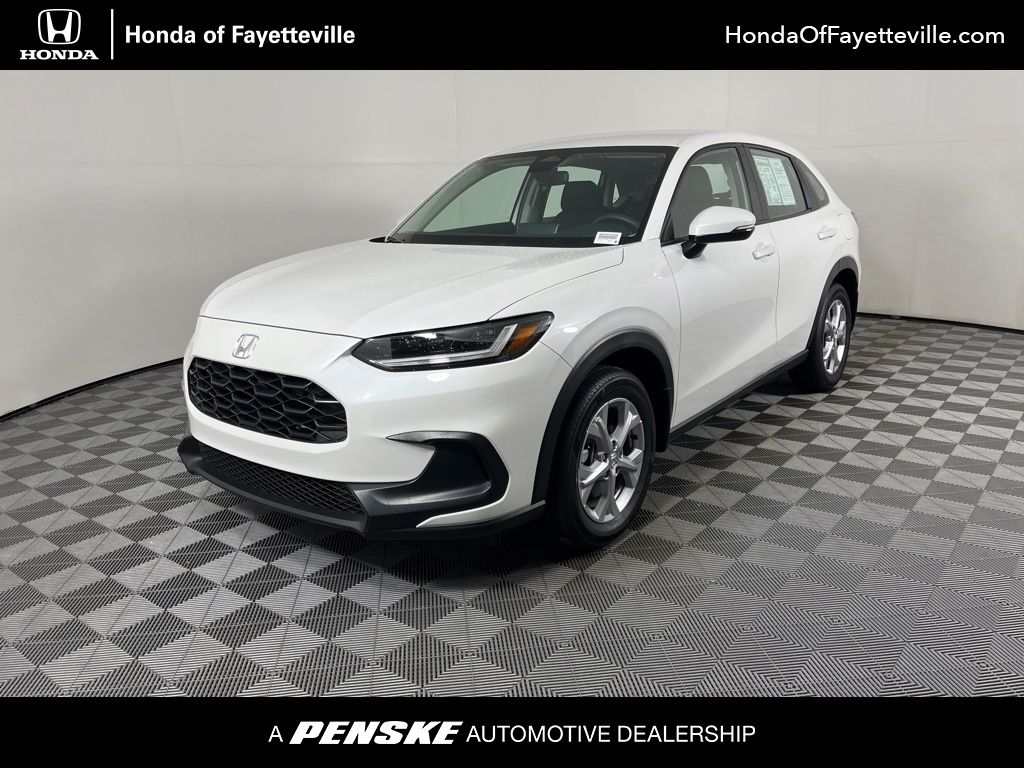 Platinum White Pearl 2025 Honda HR-V LX FWD SUV / Crossover Front-Wheel Drive Continuously Variable Transmission