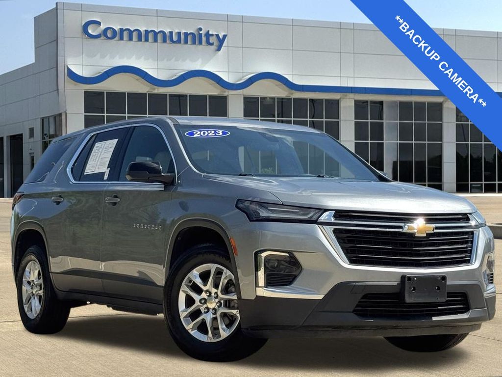 2023 Chevrolet Traverse LS Gray at DeMontrond Gulf Freeway