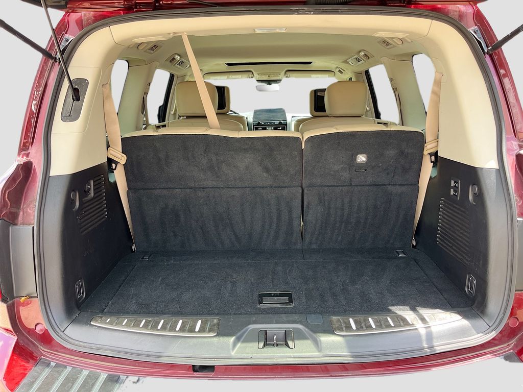 2021 Nissan Armada Platinum Red at Joe Myers Mazda Kia