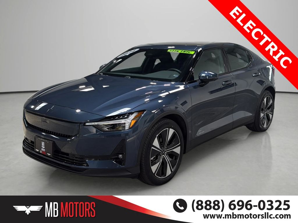 Midnight Metallic 2024 Polestar 2 Long Range Dual Motor AWD Sedan All-Wheel Drive 1-Speed Automatic