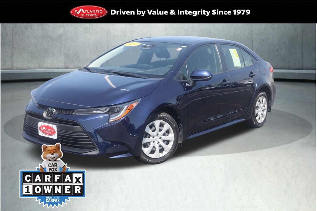 Blueprint 2023 Toyota Corolla Sedan Front-Wheel Drive Continuously Variable Transmission