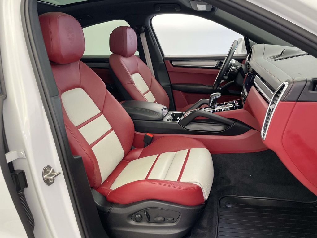2022 Porsche Cayenne Coupe Platinum Edition White at Audi Porsche Sewickley