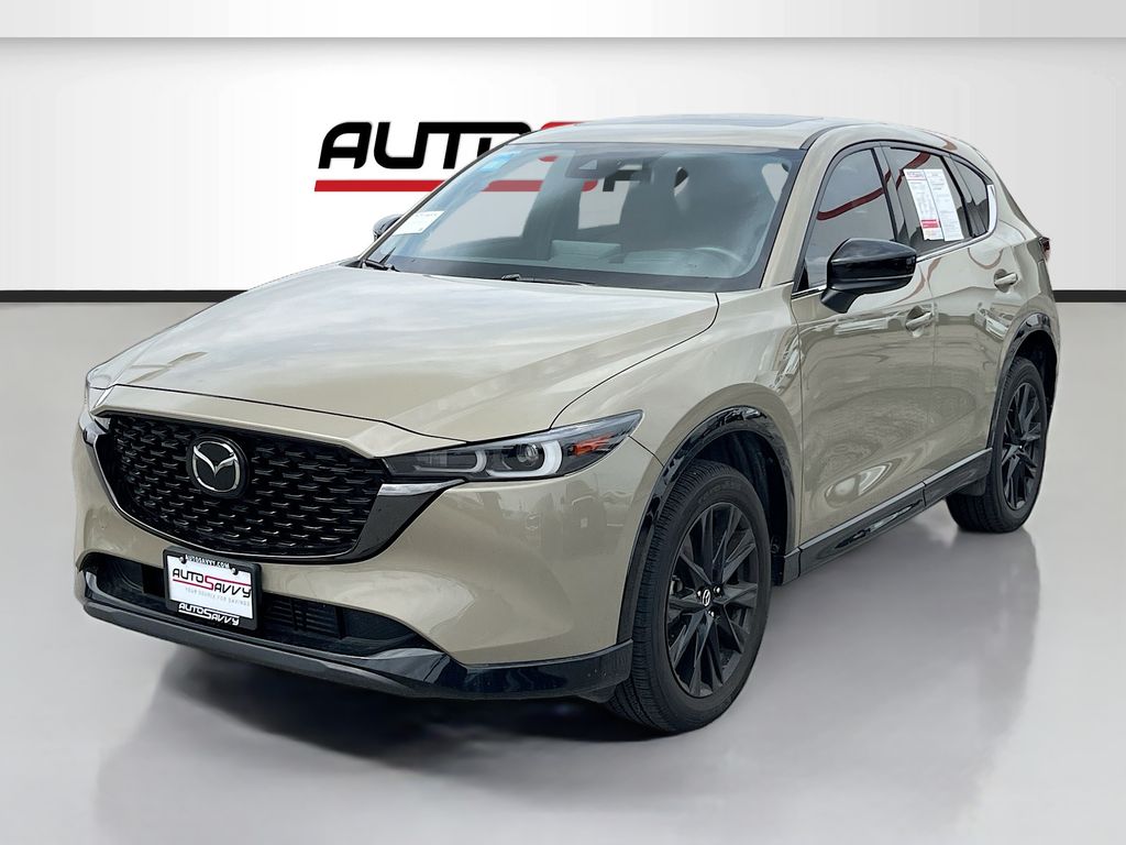 2024 Mazda CX-5 2.5 Carbon Turbo Beige at Texan Dodge Chrysler Jeep Ram