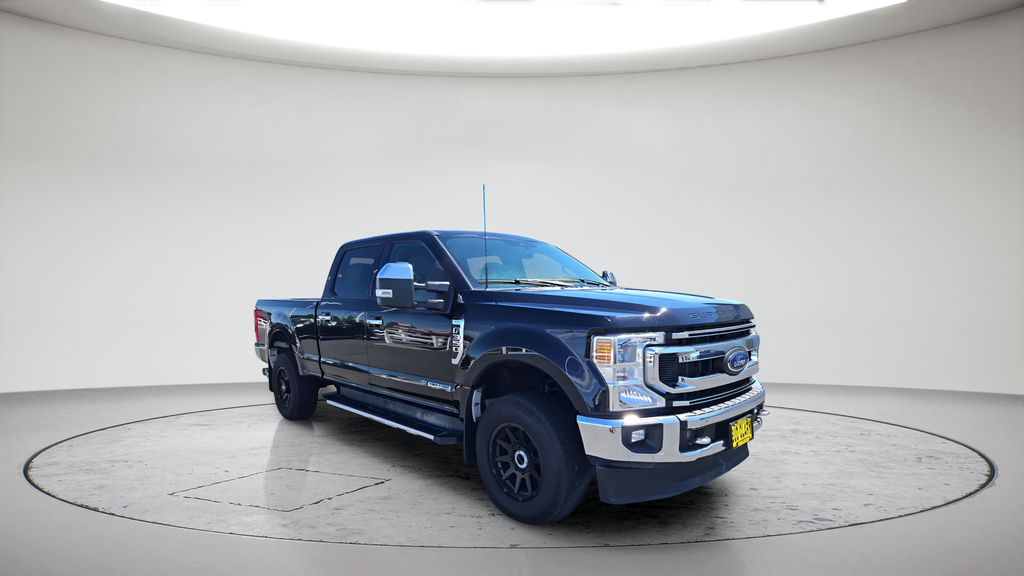 Agate Black Metallic 2022 Ford F-350 Super Duty Pickup Truck Four-Wheel Drive Automatic