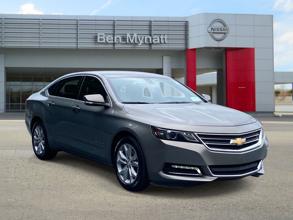Pepperdust Metallic 2018 Chevrolet Impala Sedan Front-Wheel Drive 6-Speed Automatic Overdrive