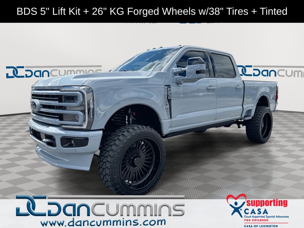 Glacier Gray Metallic Tri-Coat 2026 Ford F-250 Super Duty Pickup Truck Four-Wheel Drive Automatic