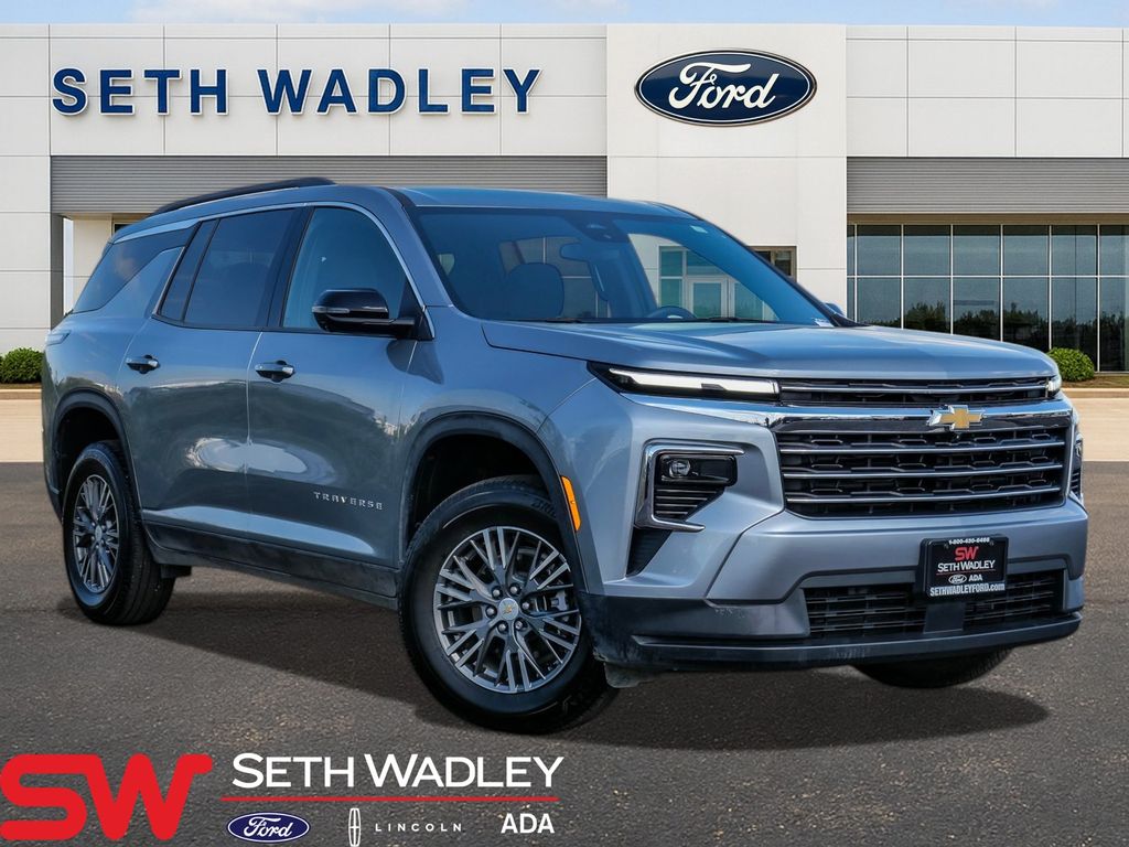 Sterling Gray Metallic 2024 Chevrolet Traverse LT FWD SUV / Crossover Front-Wheel Drive 8-Speed Automatic