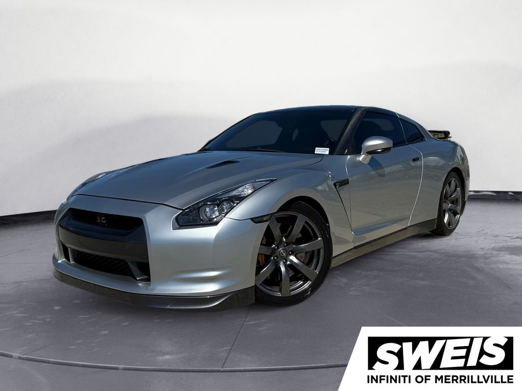Super Silver 3-Coat Metallic 2009 Nissan GT-R Premium AWD Coupe All-Wheel Drive 6-Speed Dual Clutch