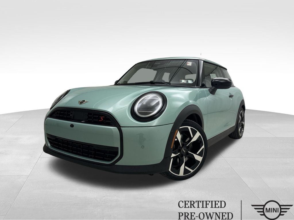 Ocean Wave Green Metallic 2025 MINI Cooper Hatchback Front-Wheel Drive 7-Speed Automatic