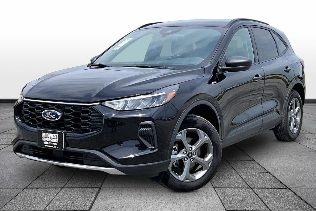 Black Metallic 2025 Ford Escape SUV / Crossover All-Wheel Drive 8-Speed Automatic