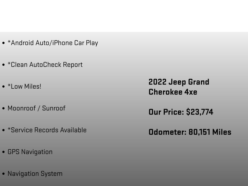 2022 Jeep Grand Cherokee 4xe - 11