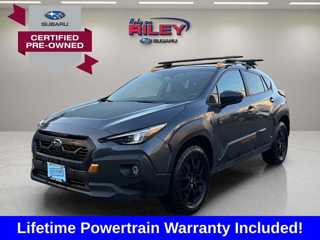 Magnetite Gray Metallic 2024 Subaru Crosstrek SUV / Crossover All-Wheel Drive Continuously Variable Transmission