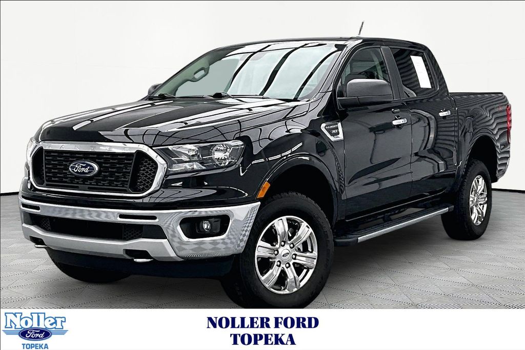 Shadow Black 2023 Ford Ranger Pickup Truck Four-Wheel Drive Automatic