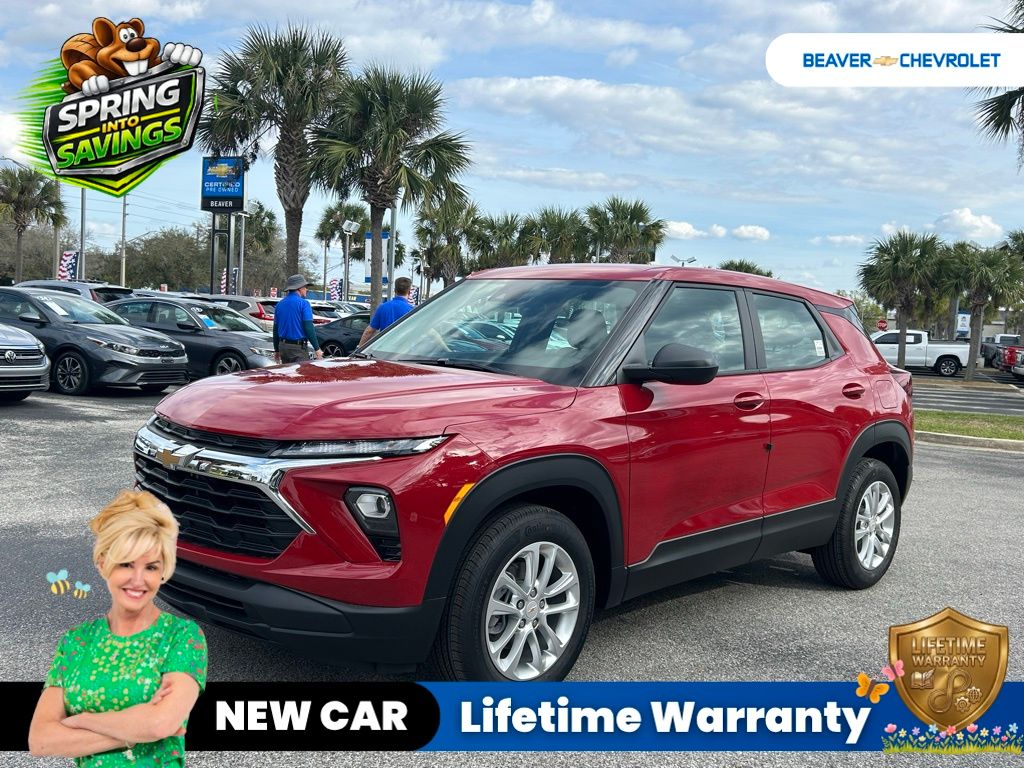 Red 2026 Chevrolet Trailblazer LS FWD SUV / Crossover Front-Wheel Drive Continuously Variable Transmission