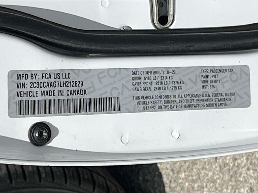 2020 Chrysler 300 Touring White at Bravo Nissan