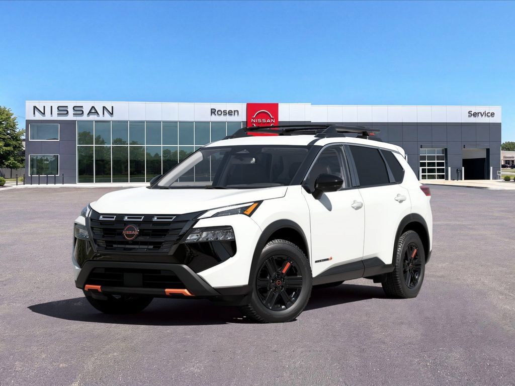 Everest White Pearl Tricoat 2026 Nissan Rogue SUV / Crossover All-Wheel Drive Continuously Variable Transmission