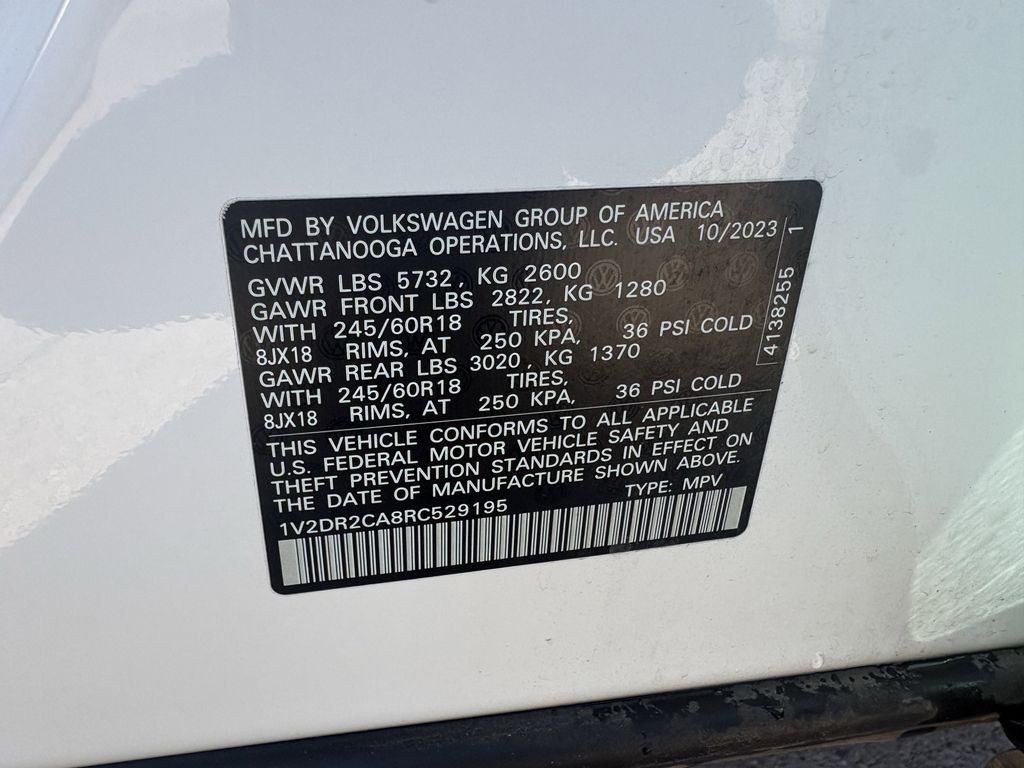 2024 Volkswagen Atlas 2.0T SE  at Big Star Chrysler Jeep Dodge Ram 