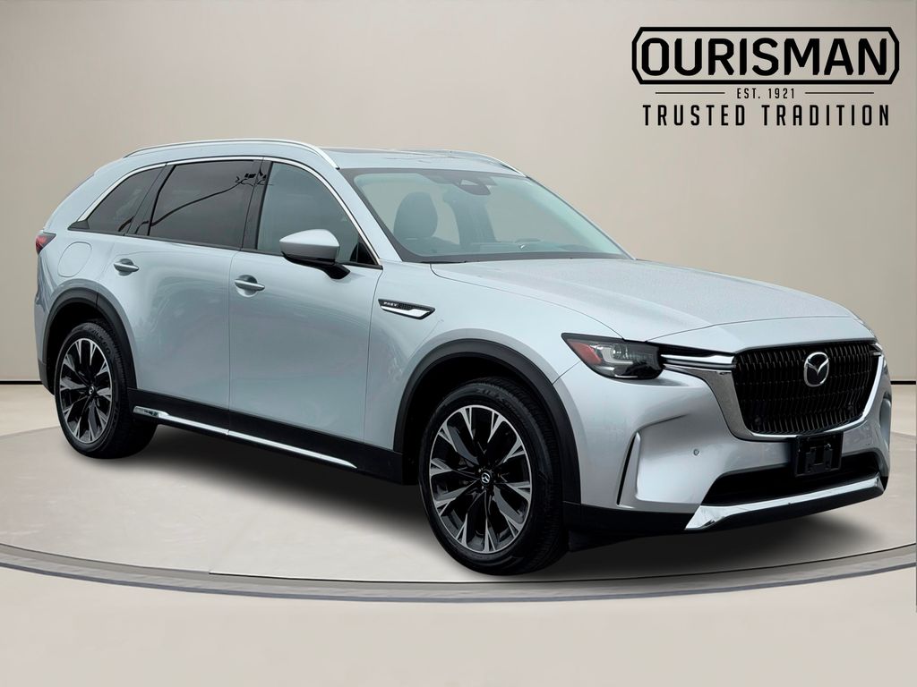 Sonic Silver 2024 Mazda CX-90 PHEV Premium AWD SUV / Crossover All-Wheel Drive 8-Speed Automatic