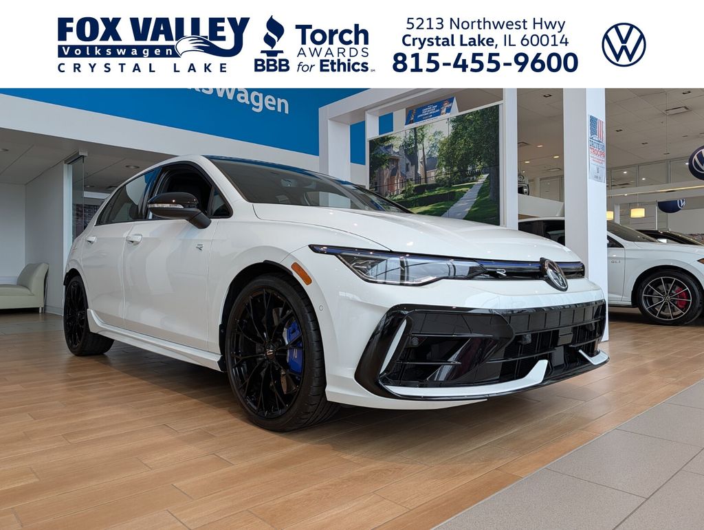 White 2026 Volkswagen Golf R 4Motion Hatchback All-Wheel Drive 7-Speed Dual Clutch